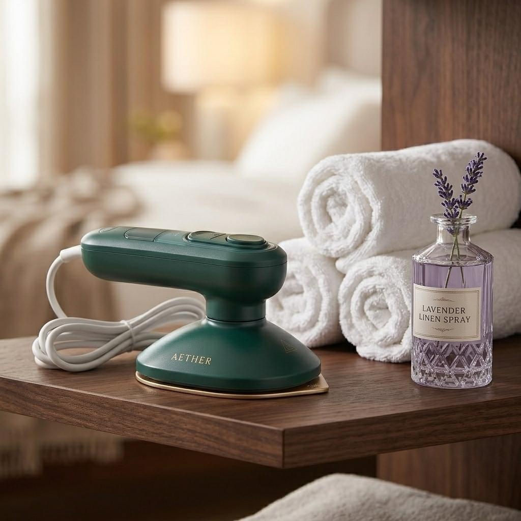 Portable Clothes Steamer – Handheld Garment Steamer & Wrinkle Remover