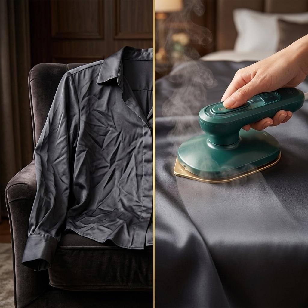 Portable Clothes Steamer – Handheld Garment Steamer & Wrinkle Remover