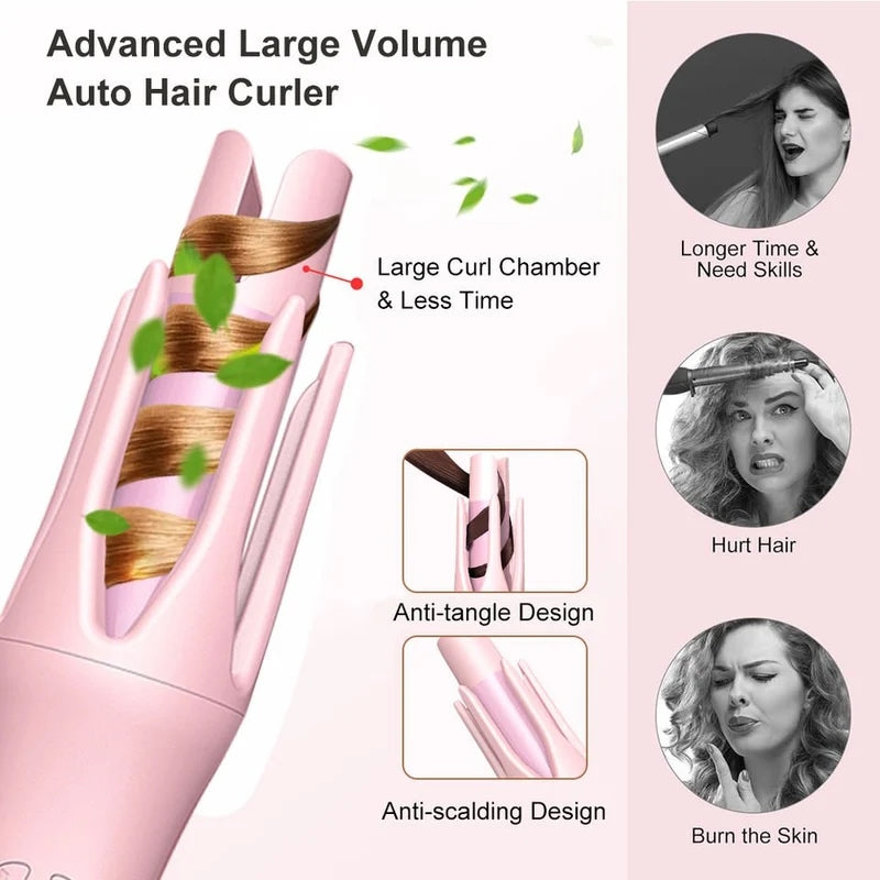 Automatic Hair Wave Maker – Effortless Curls & Beach Waves