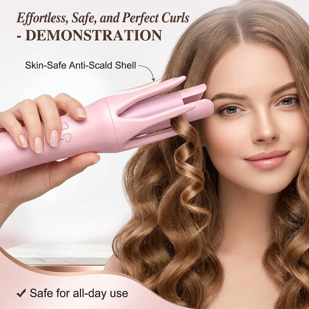 Automatic Hair Wave Maker – Effortless Curls & Beach Waves