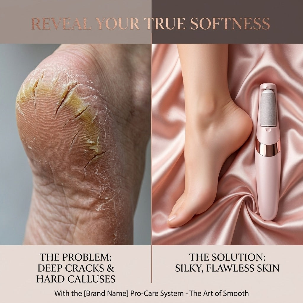 Electric Foot Callus Remover – Smooth & Soft Feet Care Tool