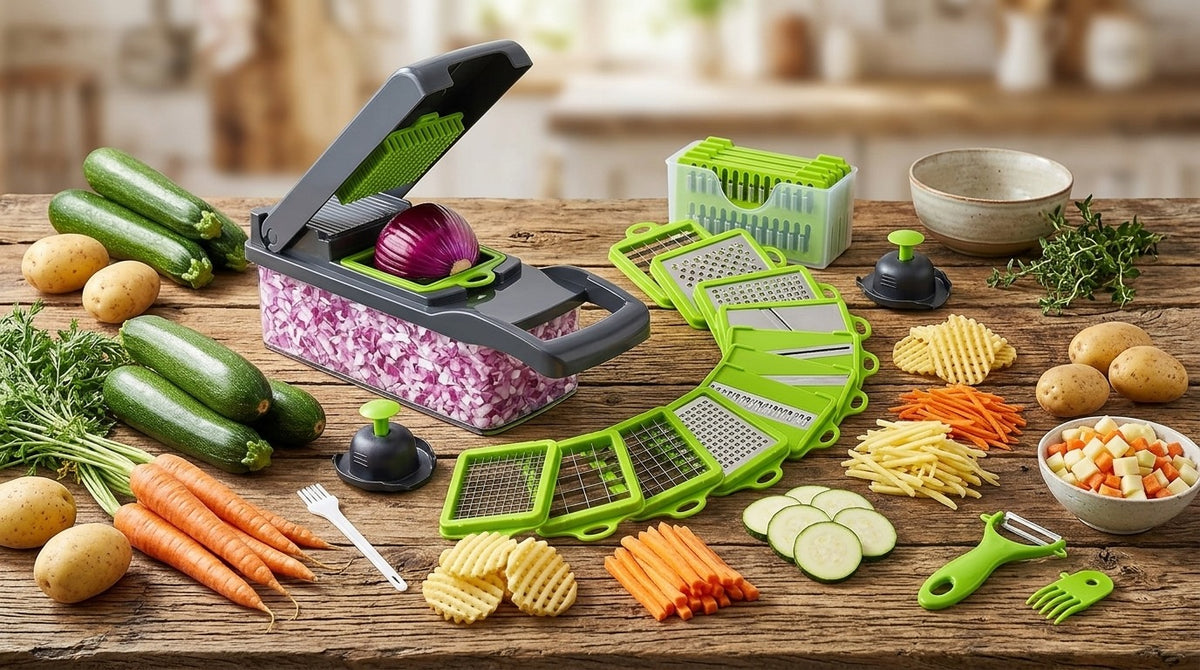 16 in 1 Vegetable Cutter Chopper and Slicer