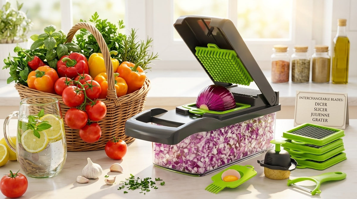 16 in 1 Vegetable Cutter Chopper and Slicer