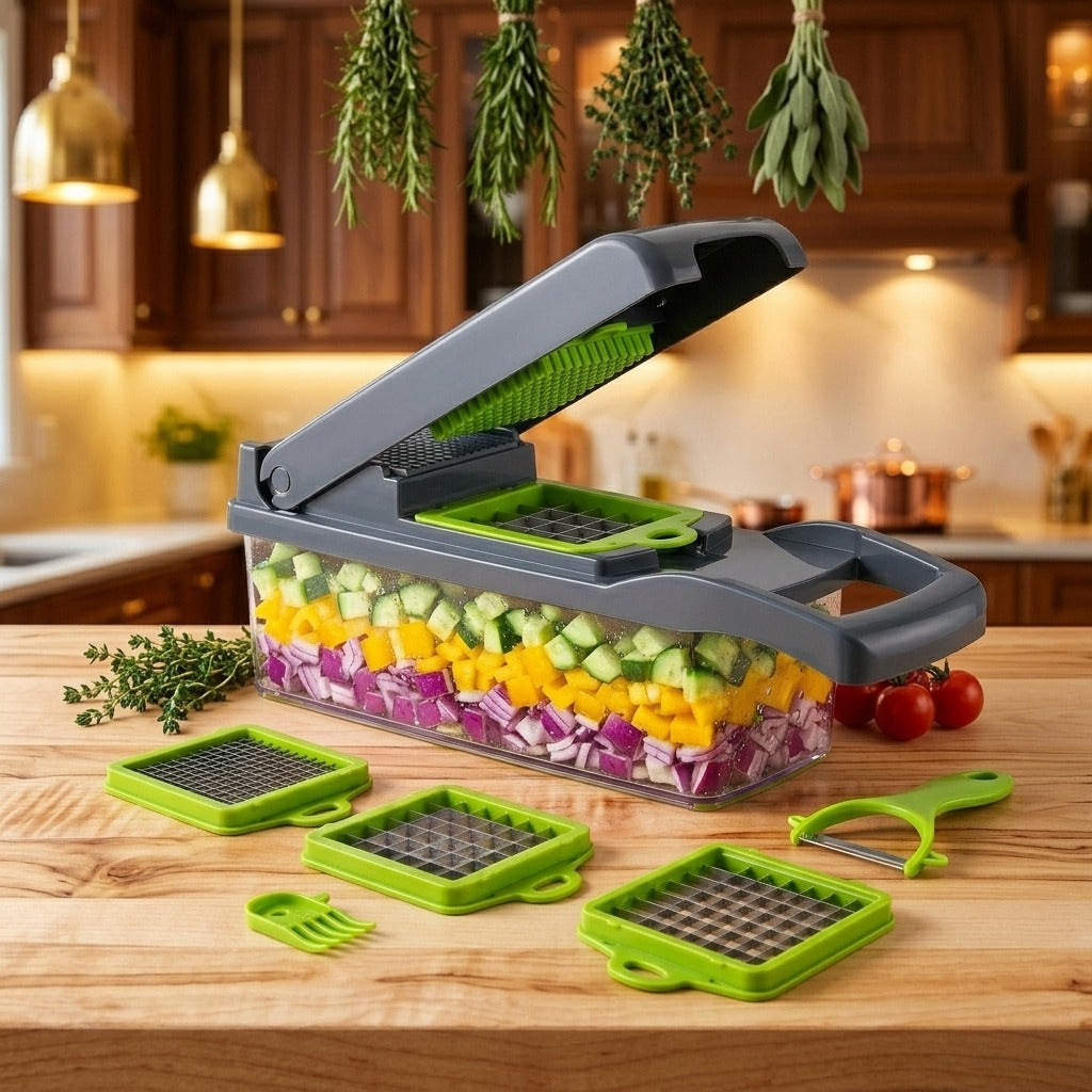 16 in 1 Vegetable Cutter Chopper and Slicer